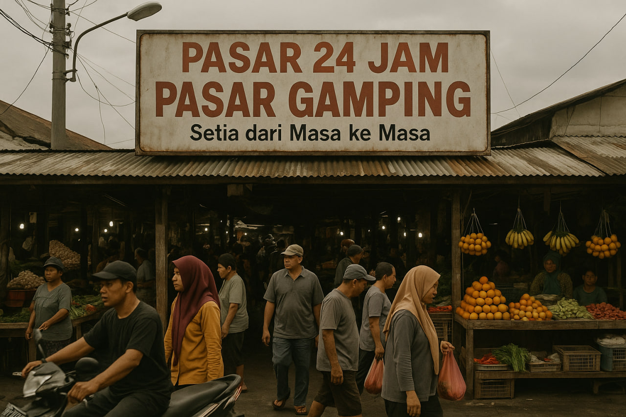 Pasar Gamping: A 24-Hour Market That Stands the Test of Time