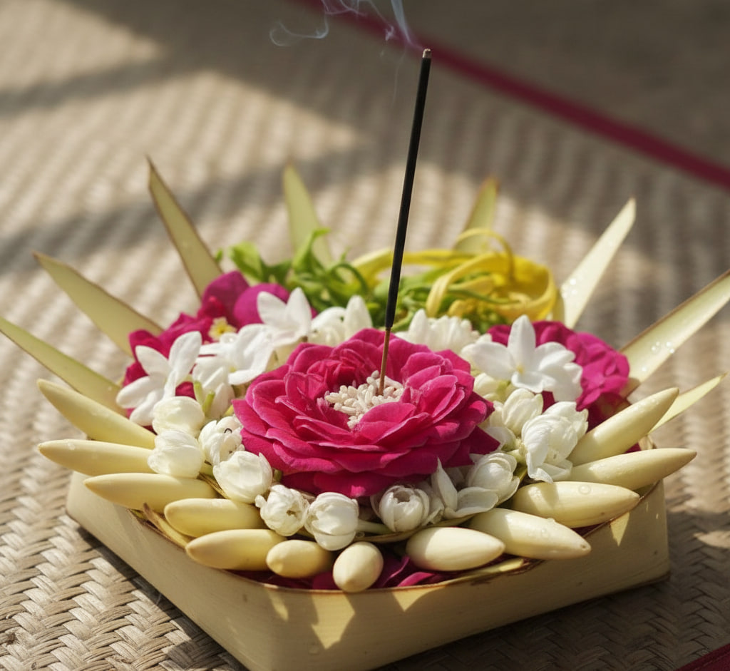 Flowers That Speak Without Words: The Hidden Language of Javanese Ritual Offerings