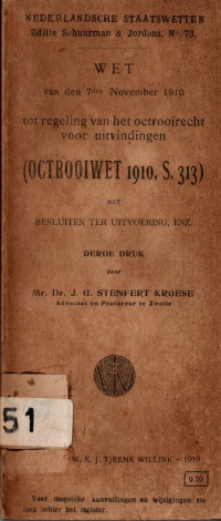 WET VAN DEN 7DEN NOVEMBER 1910 (4151)
