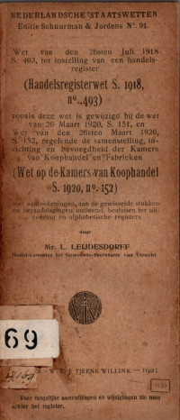 WET VAN DEN 26STEN JULI 1918 (4169)