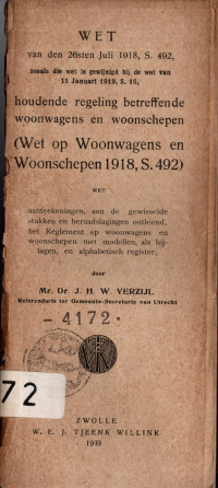 WET VAN DEN 26STEN JULI 1918 (4172)