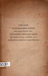 HASIL-HASIL KONPERENSI MEDJA BUNDAR (5630)