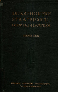 DE KATHOLIEKE STAATSPARTIJ (6295)