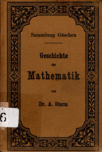 GESCHICHTE DER MATHEMATIK (4246)