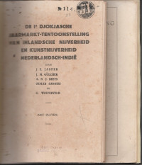 DE 1E DJOKJASCHE JAARMARKT-TENTOONSTELLING VAN INLANDSCHE NIJVERHEID EN KUNSTNIJVERHEID NEDERLANDSCHE-INDIE & 2E JOGJASCHE JAARMARKT-TENTOONSTELLING VAN INLANDSCHE NIJVERHEID EN KUNSTNIJVERHEID IN NEDERLANDSCH-INDIE (VERSLAG)