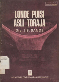 LONDE PUISI ASLI TORAJA