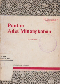 PANTUN ADAT MINANGKABAU