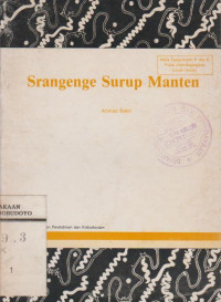 SRANGENGE SURUP MANTEN