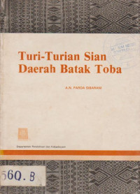 TURI-TURIAN SIAN DAERAH BATAK TOBA