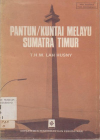PANTUN/KUNTAI MELAYU SUMATRA TIMUR