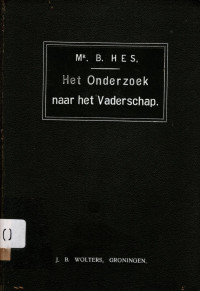 HET ONDERZOEK NAAR HET VADERSCHAP (4300)