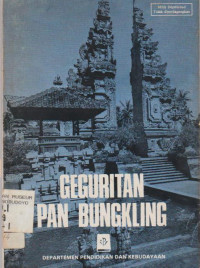 GEGURITAN PAN BUNGKLING