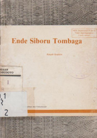 ENDE SIBORU TOMBAGA