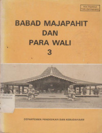 BABAD MAJAPAHIT DAN PARA WALI 3