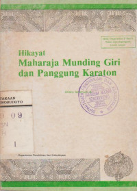 HIKAYAT MAHARAJA MUNDING GIRI DAN PANGGUNG KARATON