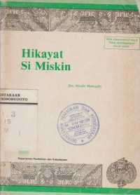 HIKAYAT SI MISKIN