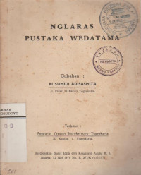 NGLARAS PUSTAKA WEDATAMA