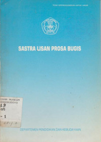 SASTRA LISAN PROSA BUGIS