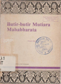 BUTIR - BUTIR MUTIARA MAHABHARATA