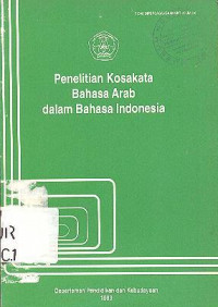 PENELITIAN KOSAKATA BAHASA ARAB DALAM BAHASA INDONESIA