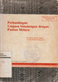 PERBANDINGAN UMPASA SIMALUNGUN DENGAN PANTUN MELAYU