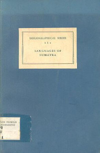 CRITICAL SURVEY OF STUDIES ON THE LANGUAGE OF SUMATRA