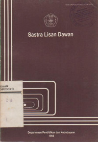 SASTRA LISAN DAWAN