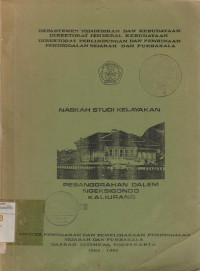 NASKAH STUDI KELAYAKAN PESANGGRAHAN DALEM NGEKSIGONDO KALIURANG