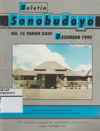 BULETIN SONOBUDOYO 1995