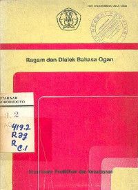 RAGAM DIALEK BAHASA OGAN