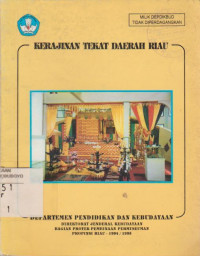 KERAJINAN TEKAT DAERAH RIAU