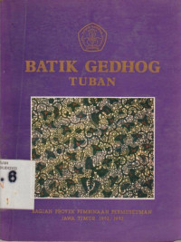 BATIK GEDHOG TUBAN