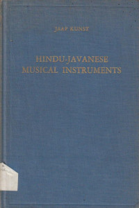 HINDU-JAVANESE MUSICAL INSTRUMENTS