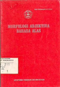 MORFOLOGI ADJEKTIVA BAHASA ALAS