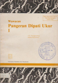 WAWACAN PANGERAN DIPATI UKUR I