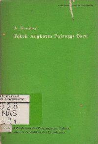 A. HASJMY: TOKOH ANGKATAN PUJANGGA BARU