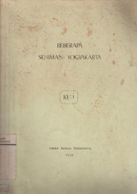 BEBERAPA SENIMAN YOGYAKARTA