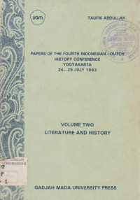 PAPERS OF THE FOURTH INDONESIAN-DUTCH HISTORY CONFERENCE YOGYAKARTA
