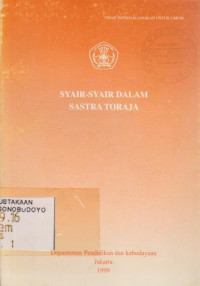 SYAIR-SYAIR DALAM SASTRA TORAJA