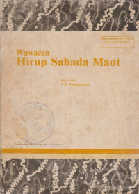 WAWACAN HIRUP SABADA MAOT