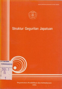 STRUKTUR GEGURITAN JAPATUAN