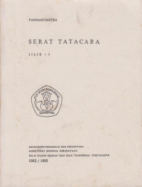 SERAT TATACARA JILID : I