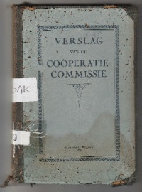 VERSLAG VAN DE COOPERATIE COMMISSE