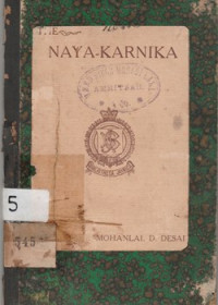THE NAYA-KARNIKA : A WORK ON JAINA LOGIC