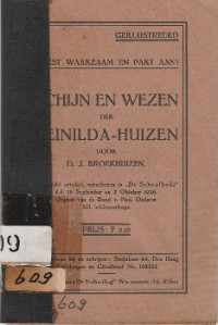 SCHIJN EN WEZEN DER REINILDA-HUIZEN