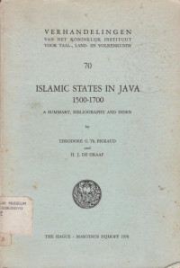 ISLAMIC STATES IN JAVA 1500-1700