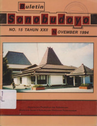 BULETIN SONOBUDOYO 1994