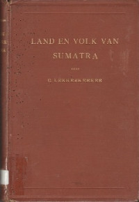 LAND EN VOLK SUMATRA