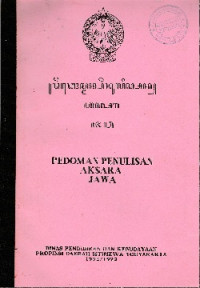 PEDOMAN PENULISAN AKSARA JAWA