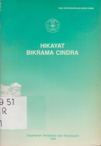 HIKAYAT BIKRAMA CINDRA